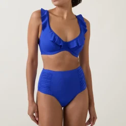 Online Essentials Ruched Bikini Briefs Women Swimwear & Beachwear