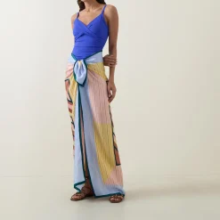 Clearance Essentials Twist Front Tankini Top Women Swimwear & Beachwear