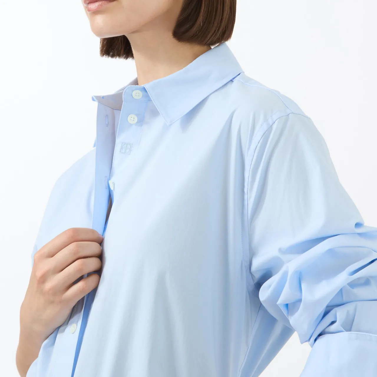 Discount Essie Logo Embroidered Shirt Women Tops