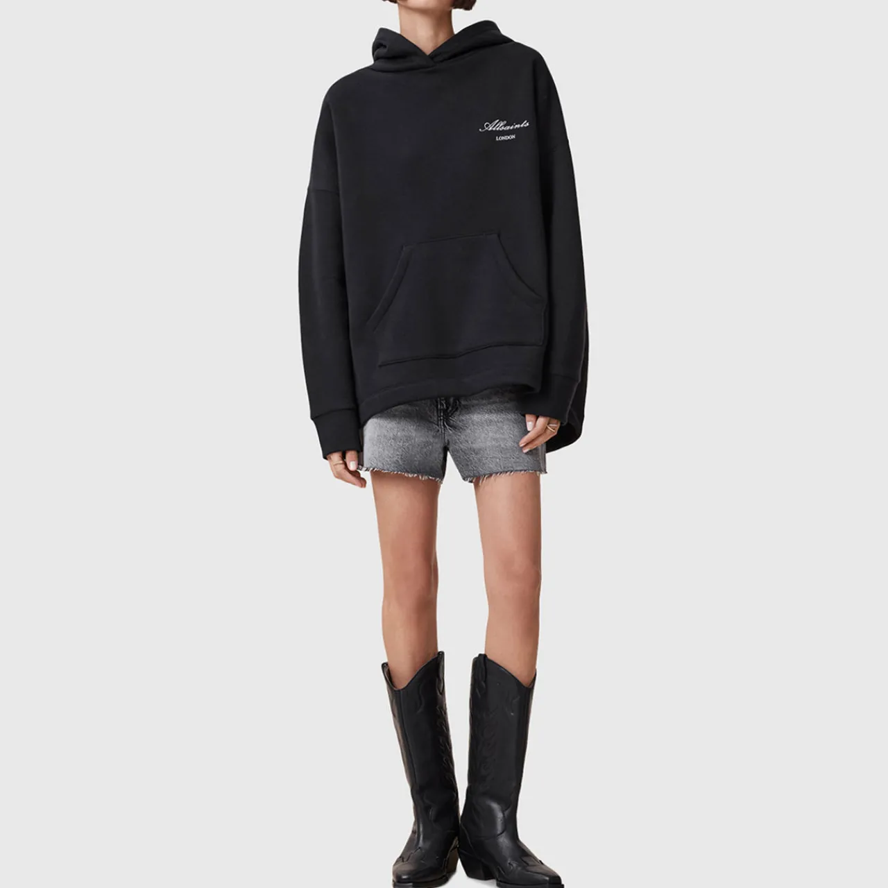 Online Etienne Shkull Logo Oversized Hoodie Women Sweatshirts & Hoodies
