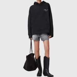 Online Etienne Shkull Logo Oversized Hoodie Women Sweatshirts & Hoodies