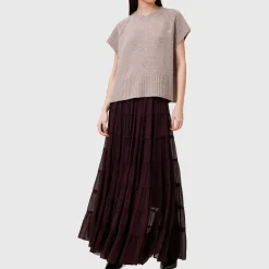 Outlet Eva Tiered Skirt Women Skirts