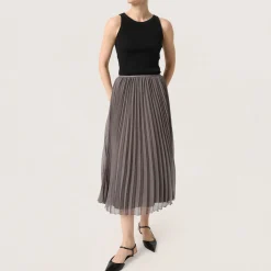 Outlet Evelina Plisse A-line Skirt Women Skirts
