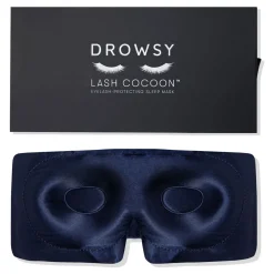 Outlet Eyelash Protecting Silk Sleep Mask Women Sleepwear