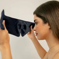 Outlet Eyelash Protecting Silk Sleep Mask Women Sleepwear