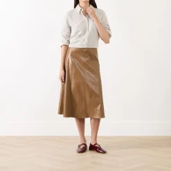 Falange Coated Skirt Women Skirts