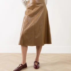 Falange Coated Skirt Women Skirts