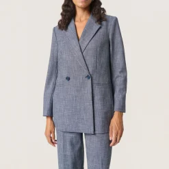 Discount Farren Double-Breasted Blazer Women Coats & Jackets