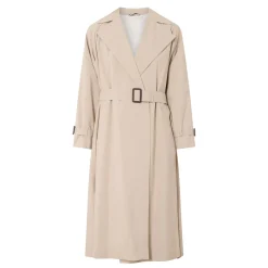 Fatto Belted Water-Repellent Trench Coat Women Coats & Jackets