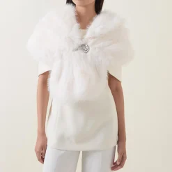 Clearance Faux Fur Stole Women Coats & Jackets