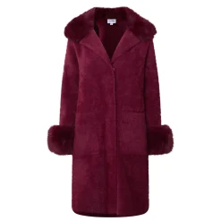 Hot Faux Fur Trim Jacket Women Coats & Jackets