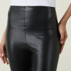 Clearance Faux Leather 7/8 Leggings Women Leggings