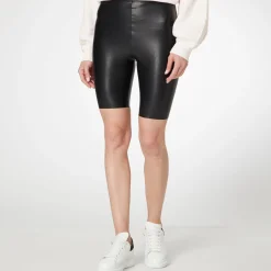 Clearance Faux Leather Bike Shorts Women Trousers & Shorts