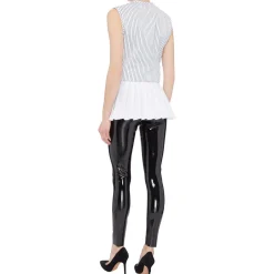 Hot Faux Leather Patent Leggings Women Leggings