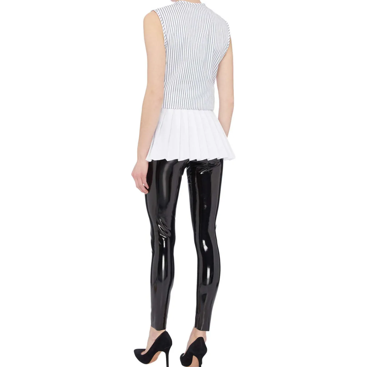 Hot Faux Leather Patent Leggings Women Leggings