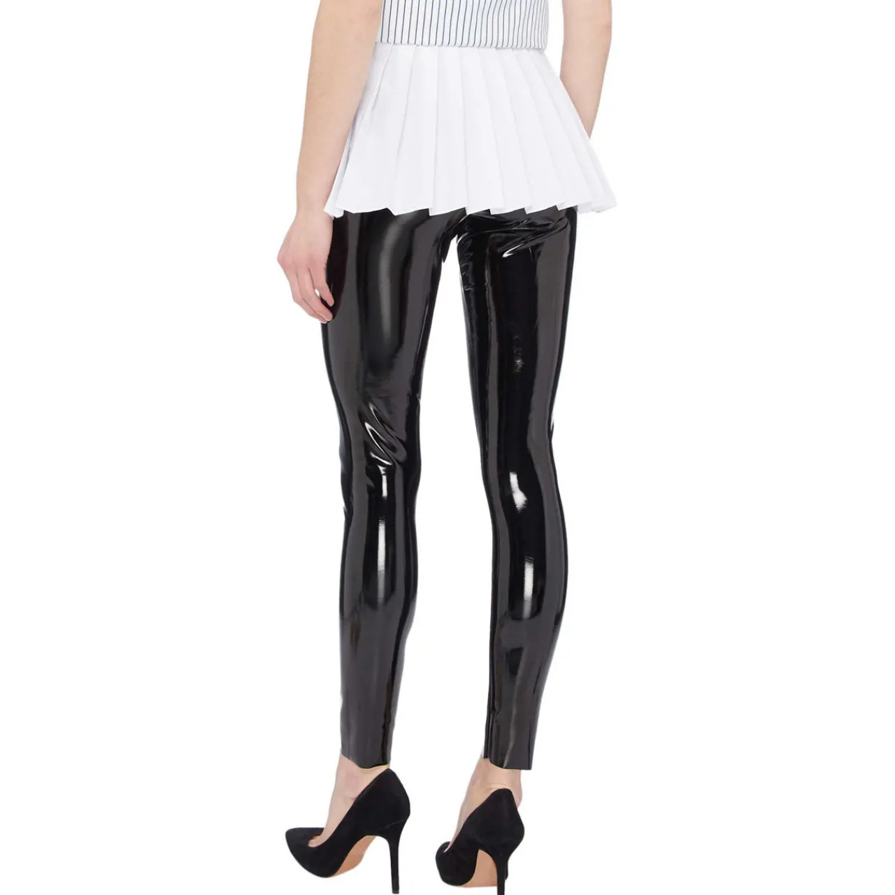 Hot Faux Leather Patent Leggings Women Leggings