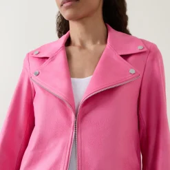 Outlet Faux-Suede Jacket Women Coats & Jackets
