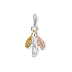 New Feather Pendant Charm Women Charms