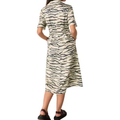 Clearance Feathered Tiger Shirt Dress Women Dresses