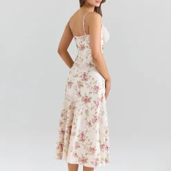 New Felicity Satin Bias Cut Dress Women Dresses