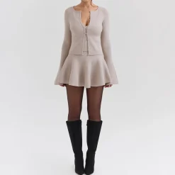 Outlet Fern Flounce Mini Skirt Women Skirts