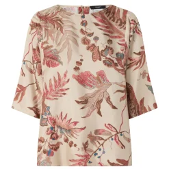 Best Filippo Printed Blouse Women Tops