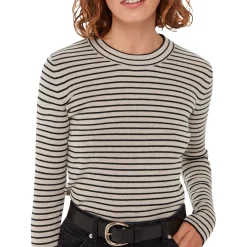 Sale Fine-Knit Striped Sweater Women Sweaters & Cardigans