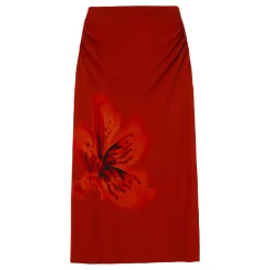 Discount Fire Flower Skirt Women Skirts