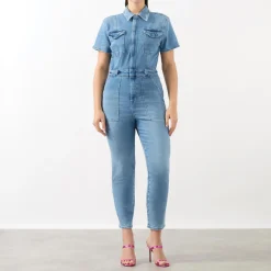 Best Fit For Success Denim Jumpsuit Women Jumpsuits