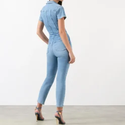 Best Fit For Success Denim Jumpsuit Women Jumpsuits