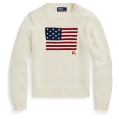 New Flag Logo Sweater Women Sweaters & Cardigans