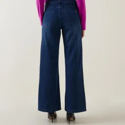 Flared Leg Jeans Women Trousers & Shorts