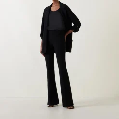Clearance Flared-Leg Trousers Women Trousers & Shorts