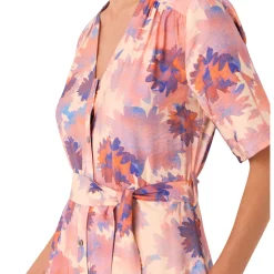 Best Floral Belted Jumpsuit Women Jumpsuits