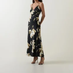 New Floral Capri Slip Dress Women Dresses