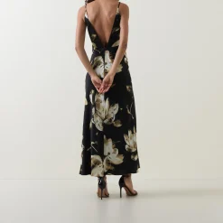 New Floral Capri Slip Dress Women Dresses