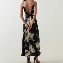 New Floral Capri Slip Dress Women Dresses