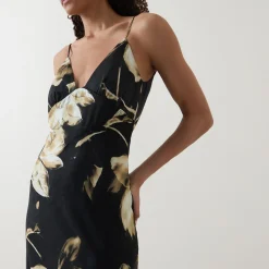 New Floral Capri Slip Dress Women Dresses
