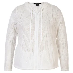 New Floral Lace Hoodie Women Sweatshirts & Hoodies