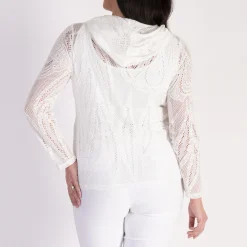 New Floral Lace Hoodie Women Sweatshirts & Hoodies