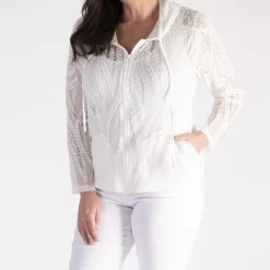 New Floral Lace Hoodie Women Sweatshirts & Hoodies