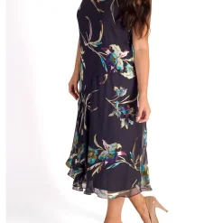 Clearance Floral Ruffled Dress Women Dresses