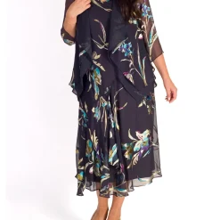 Clearance Floral Ruffled Dress Women Dresses