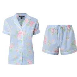 Floral Shorts Pyjama Set Women Sleepwear
