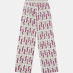 Discount Floral Wide Leg Trousers Women Trousers & Shorts