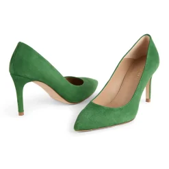 Floret Suede Pumps Women Heels