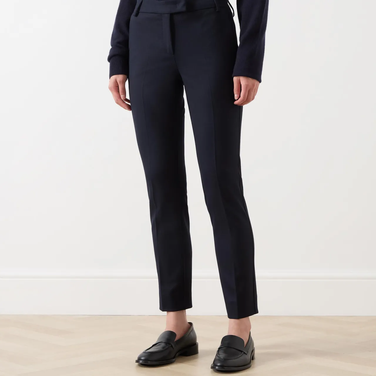 Floria Classic Slim Leg Trousers Women Trousers & Shorts