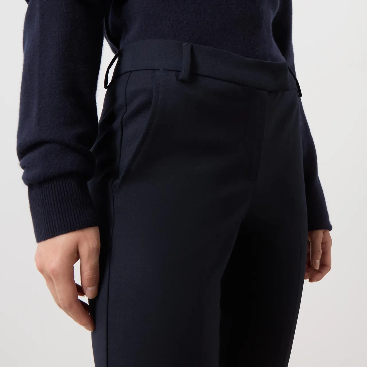 Floria Classic Slim Leg Trousers Women Trousers & Shorts