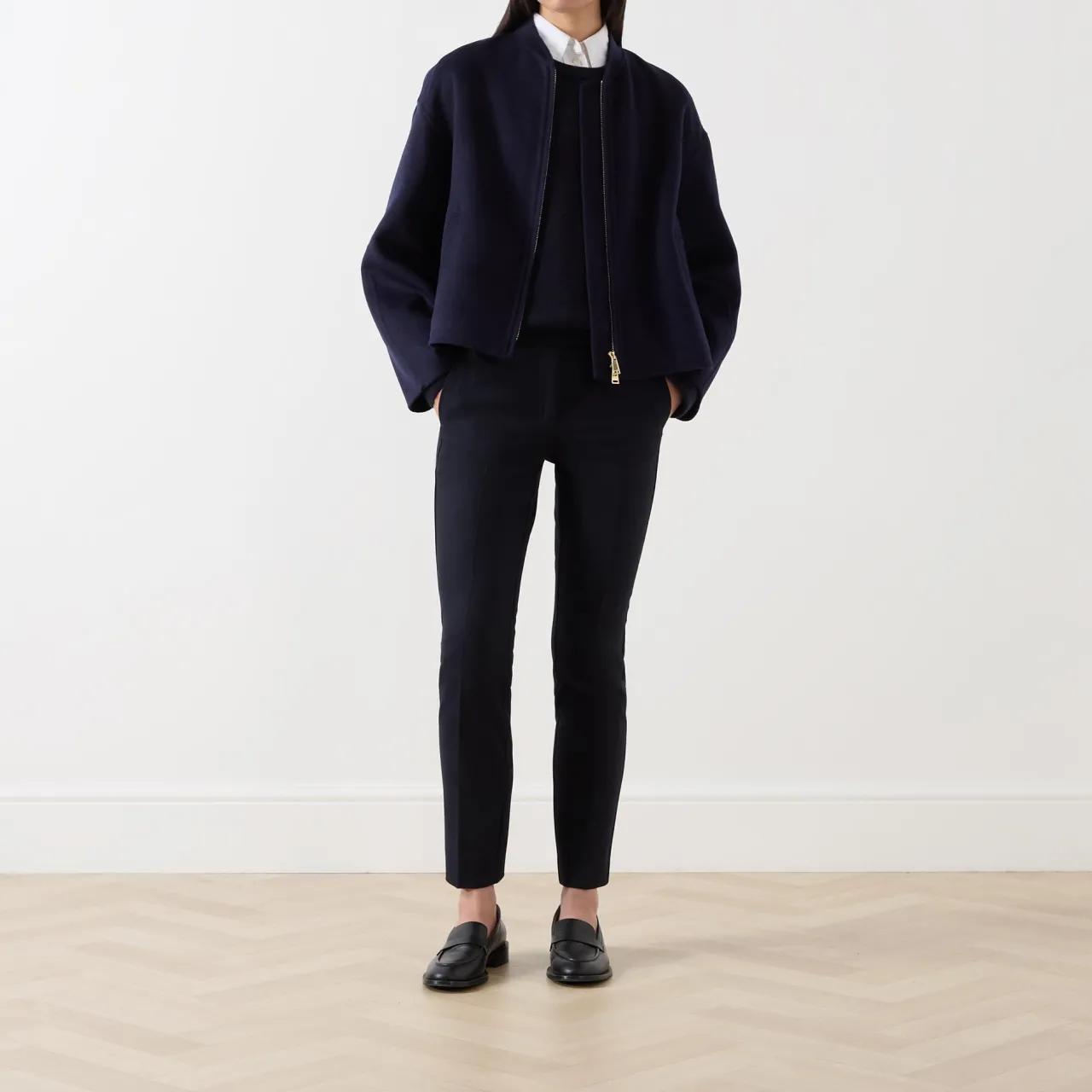Floria Classic Slim Leg Trousers Women Trousers & Shorts