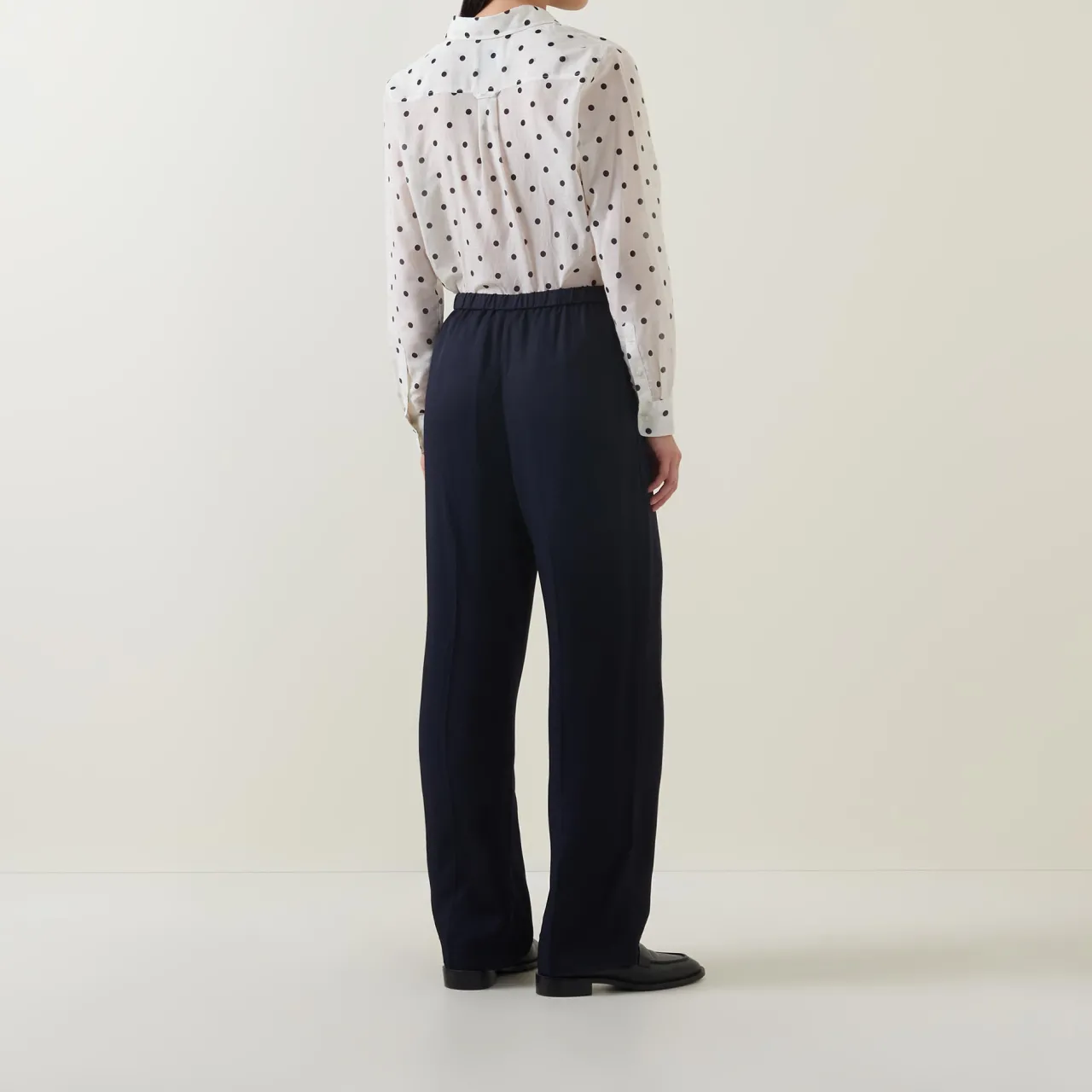 Clearance Fluid Relaxed Trousers Women Trousers & Shorts
